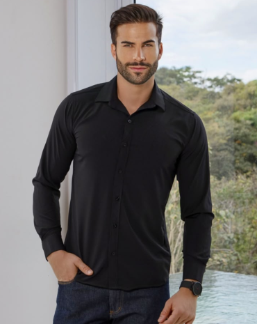camisa-masculina-social-manga-longa-preta-atacado-rua-44-goiania-2 