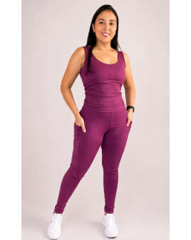 Conjunto de Treinar Feminino Calça Leg