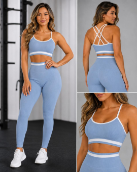 Conjunto Top Alcinha e Calça Leg