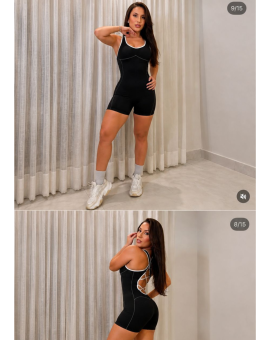 Macaquinho de Treino Preto Premium