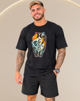 Camiseta Masculina Oversized Estampada