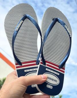 Chinelo Havaianas Slim Nautical